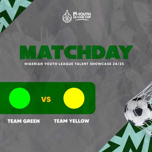 TEAM GREEN 2:3  TEAM YELLOW