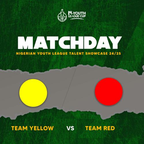 TEAM YELLOW 0:1  TEAM RED
