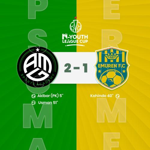 AMG SPORTS ACADEMY vs Emuren Football Club week2