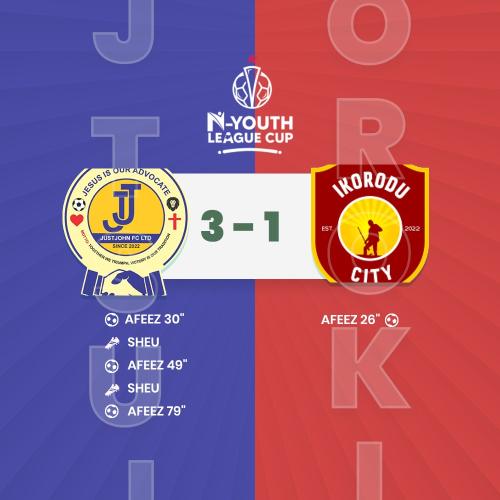 JUSTJOHN FC vs Ikorodu City Football Academy