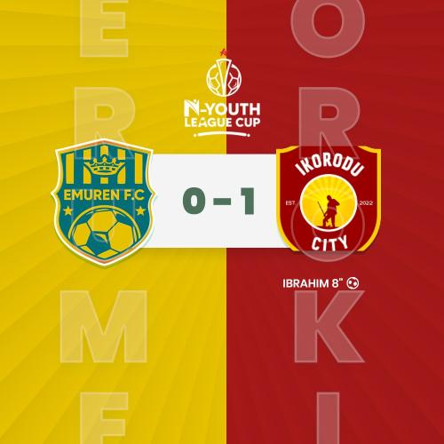 Emuren Football Club vs Ikorodu City Football Academy WEEK FIVE